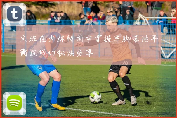 文班在少林特训中掌握单脚落地平衡技巧的秘诀分享
